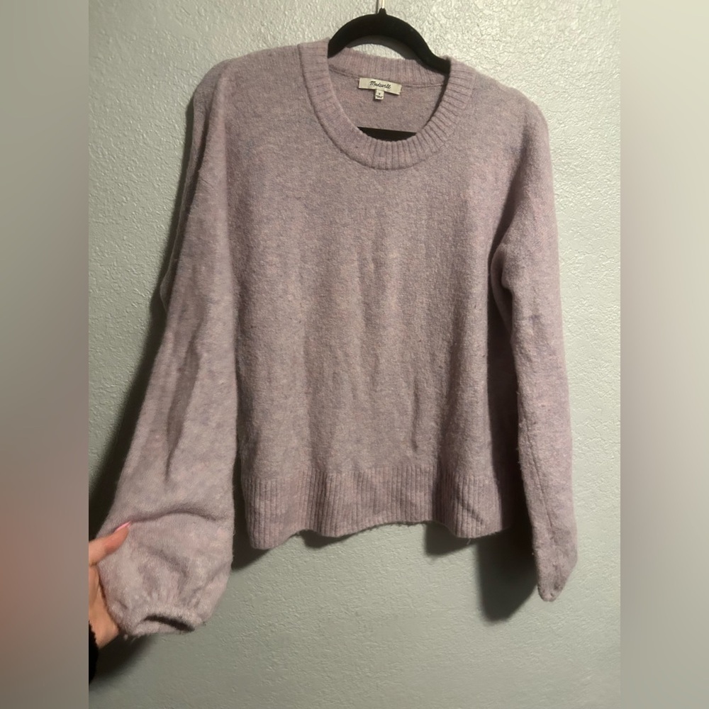 Madewell wool and alpaca blend sweater